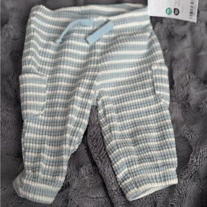 Carter's Blue and White Striped Kids Pants